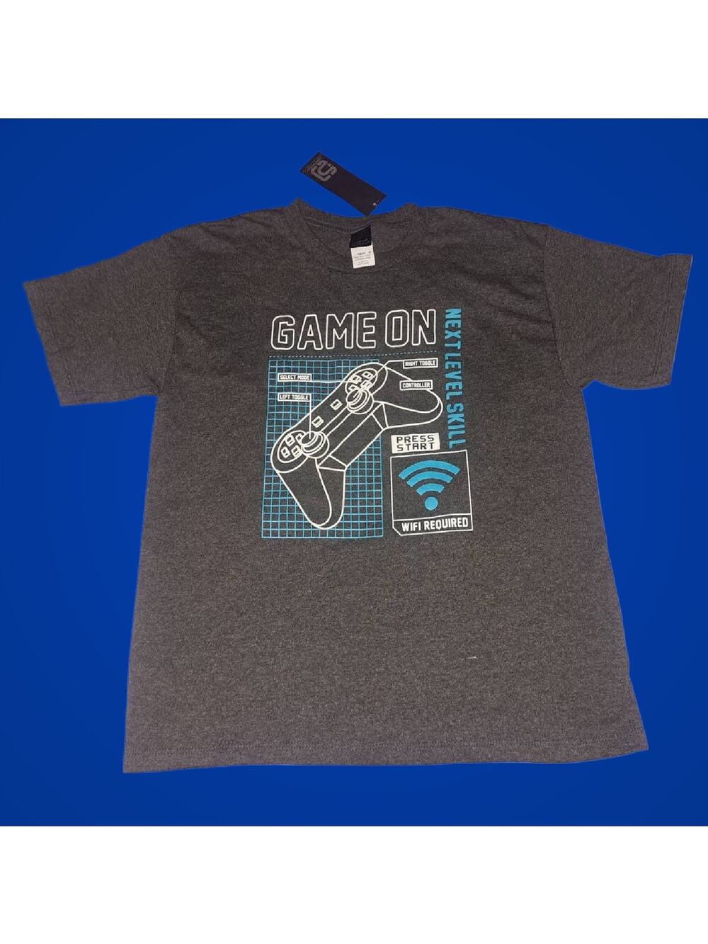 Distortion Custom Rags Boys Medium Gaming Tshirt